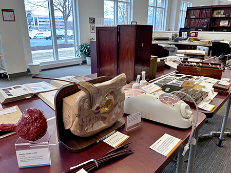 an image of artifacts for the exhibit