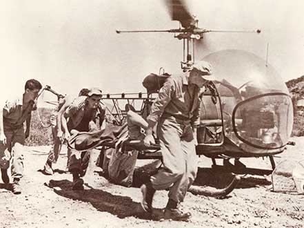 Mash helicopter
