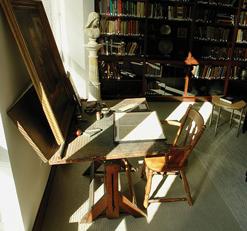 William P. Didusch Illustration Desk