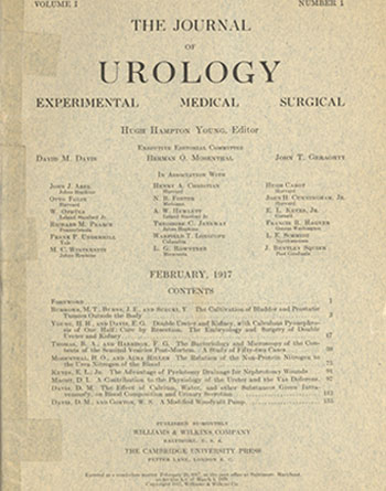 Journal of Urology Cover